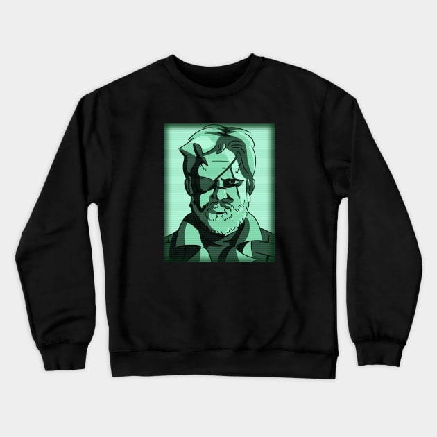 Venom Snake 1995 Crewneck Sweatshirt by MetalGearPluck